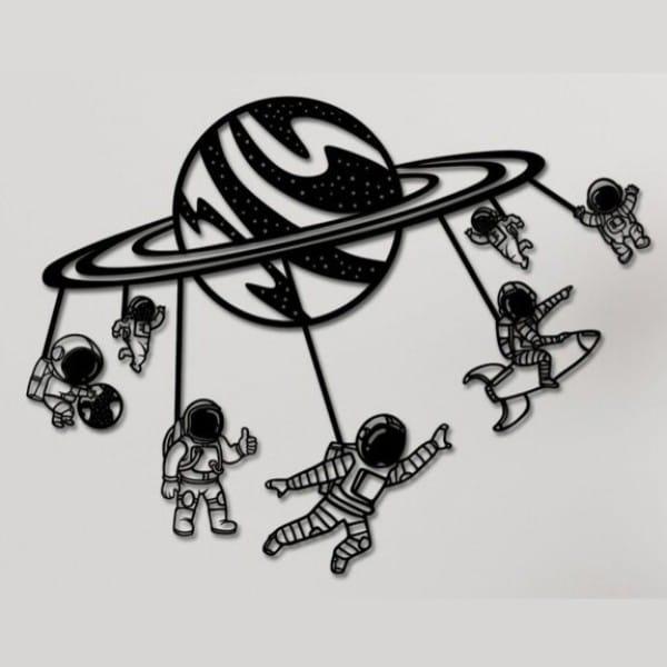 Astronaut Design wall sticker