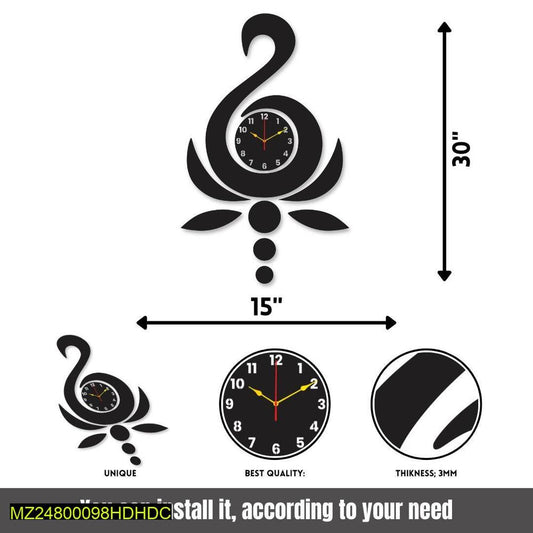 Duck style clock