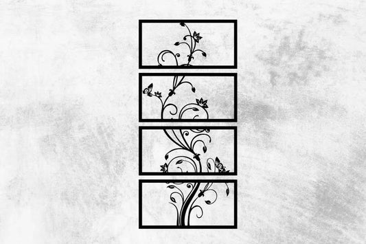 beautiful calligraphy leaf