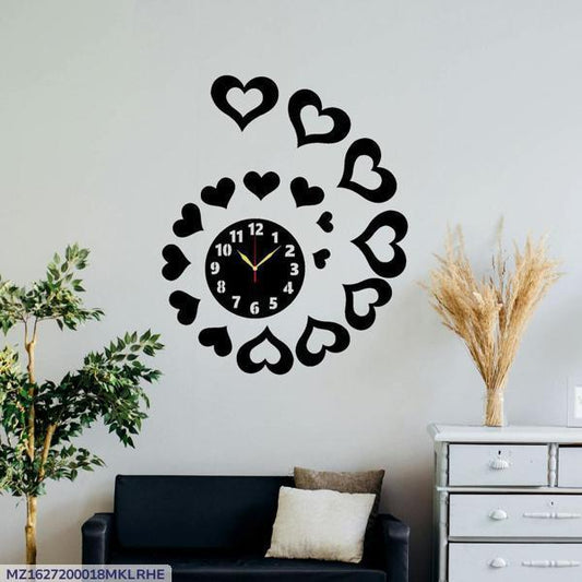 clock with double tape to hang